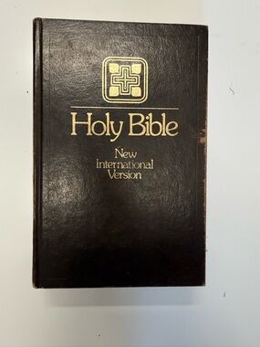 Holy Bible - New International Version - Brown Hardcover